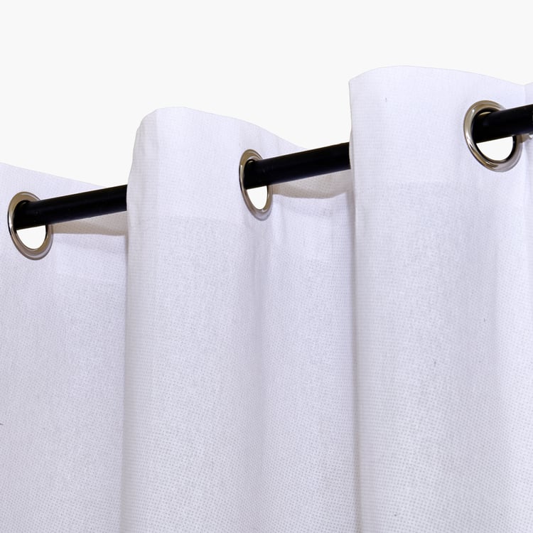 Halo Modulus Set of 2 Printed Light Filtering Door Curtains - 8.8ft (270cm)