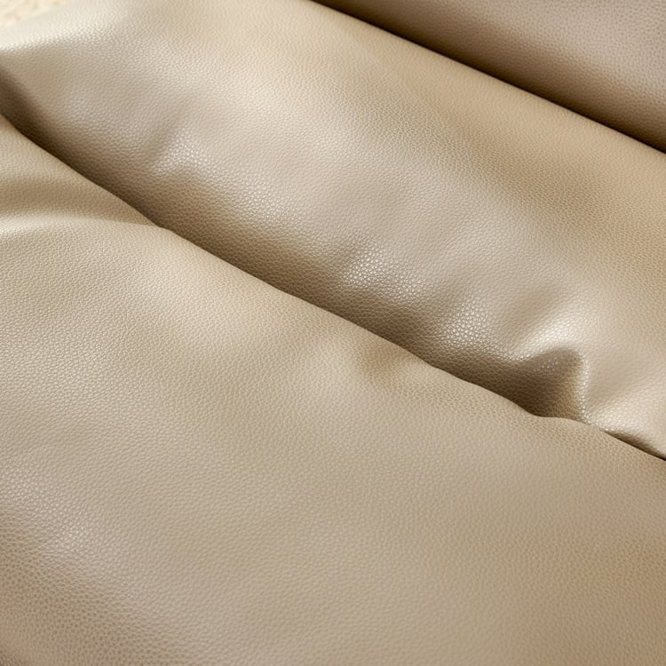 Magna Faux Leather Swivel Accent Chair - Brown