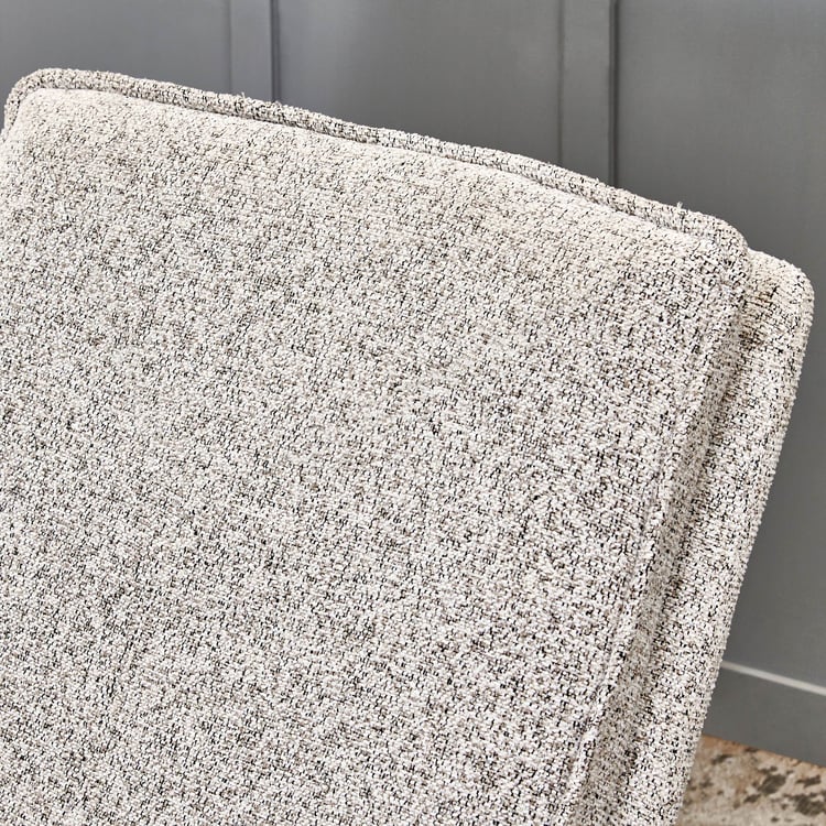 Sterling Fabric Swivel Accent Chair - Grey