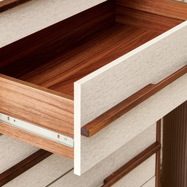 Shoji Chest of 4 Drawers - Brown