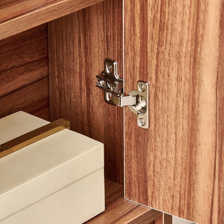 Shoji Dresser Mirror - Brown