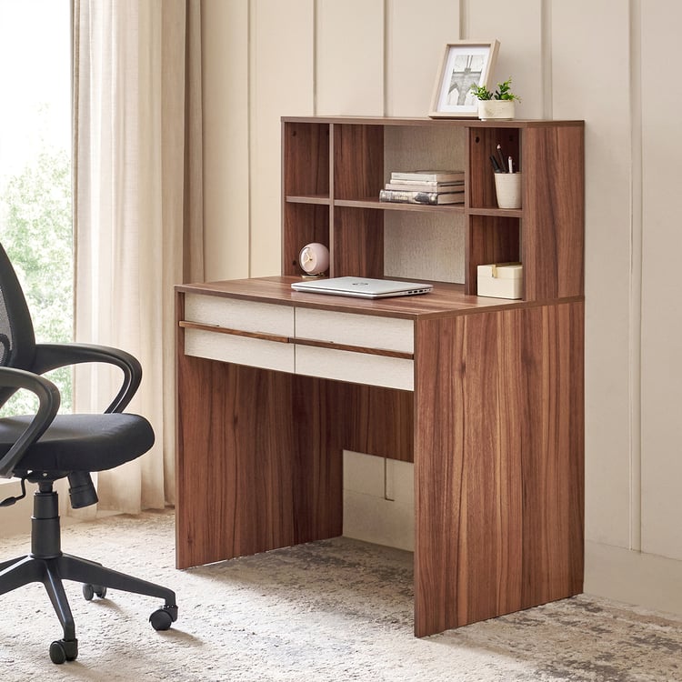 Shoji Study Desk - Brown