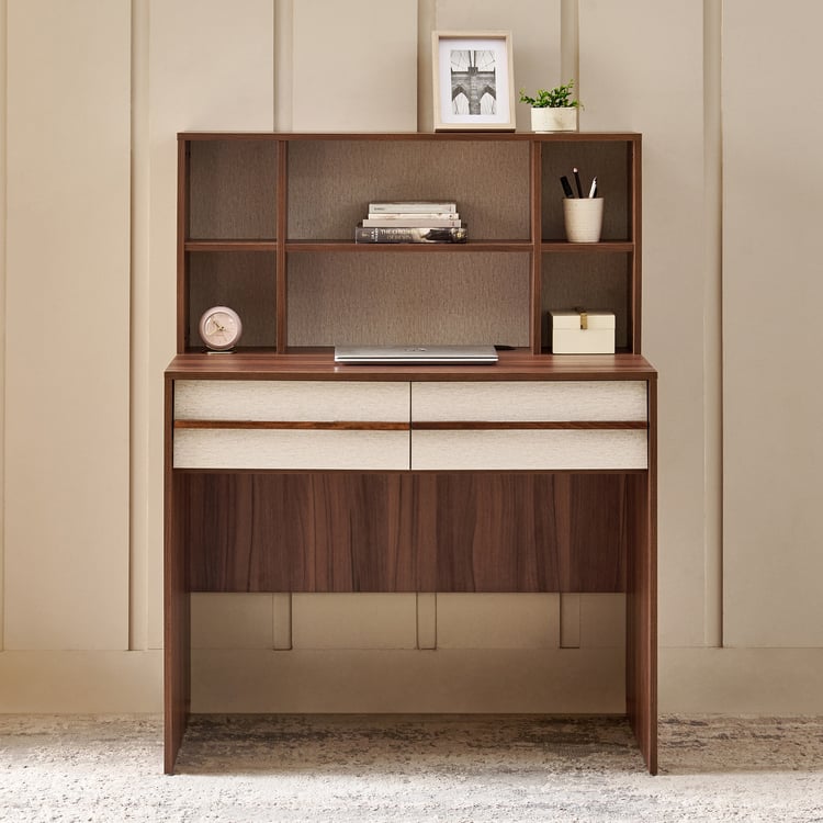 Shoji Study Desk - Brown