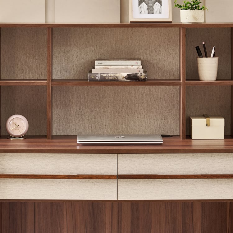 Shoji Study Desk - Brown