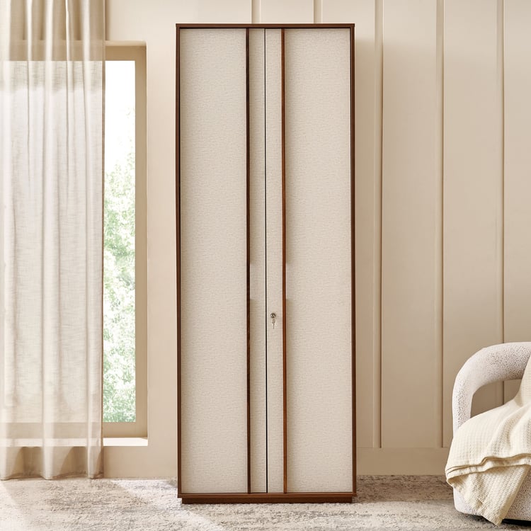 Shoji 2-Door Wardrobe - Brown