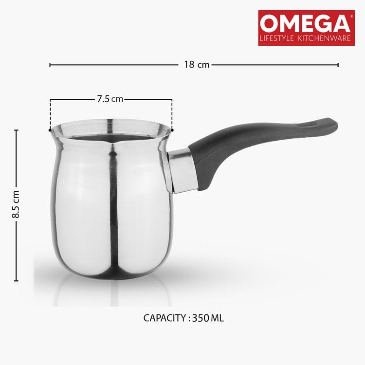 OMEGA Stainless Steel Coffee Warmer - 350ml