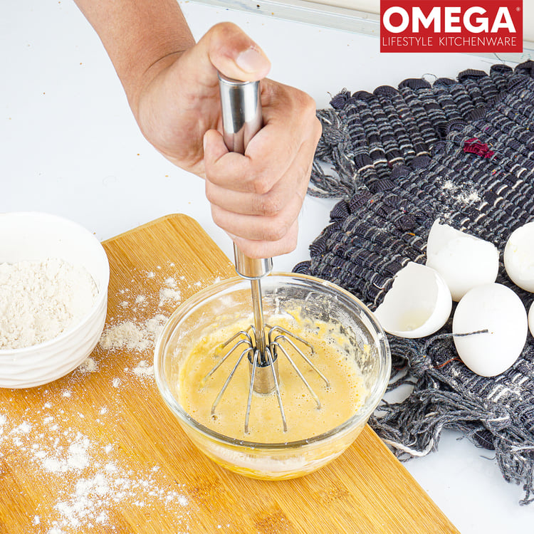 OMEGA Stainless Steel Spring Whisk