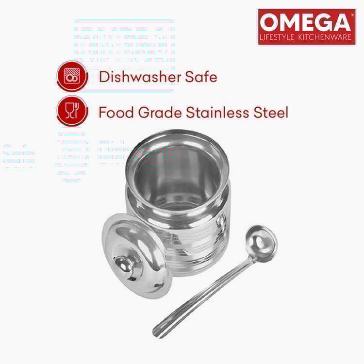 OMEGA Stainless Steel Ghee Pot - 500ml