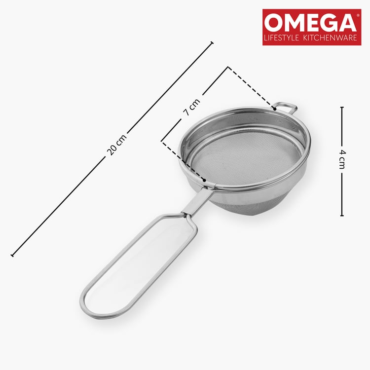 OMEGA Stainless Steel Tea and Coffee Strainer