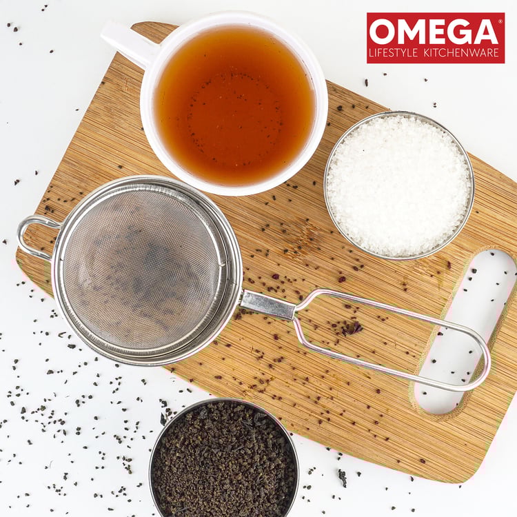 OMEGA Stainless Steel Tea and Coffee Strainer