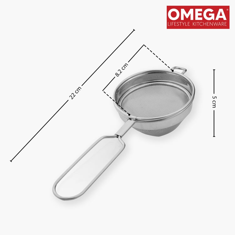 OMEGA Stainless Steel Tea and Coffee Strainer