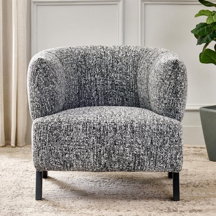Sabina Fabric Accent Chair - Grey