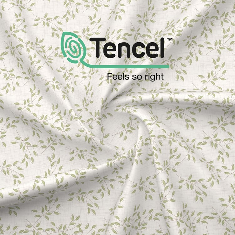 BOUTIQUE LIVING Zen Living Tencel Printed Reversible Double Dohar