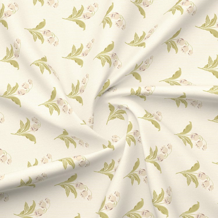 BOUTIQUE LIVING Valatia Cotton Floral Print Reversible Double Dohar