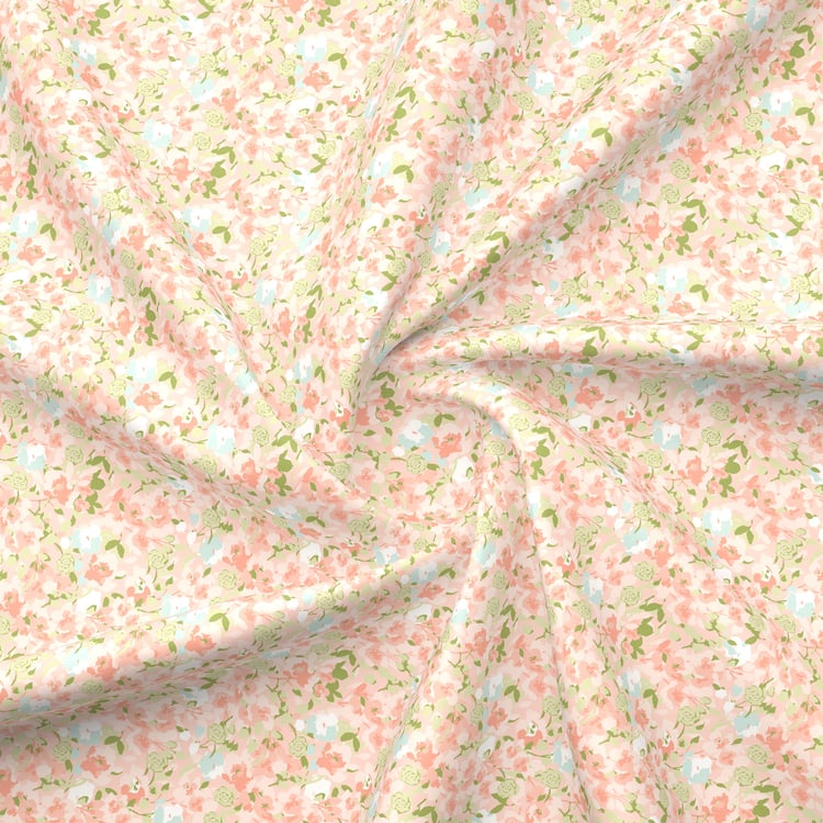 BOUTIQUE LIVING Valatia Cotton Floral Print Reversible Double Dohar