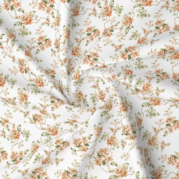 LAYERS Lumina Floret Cotton 140TC Floral Print 3Pcs Super King Bedsheet Set