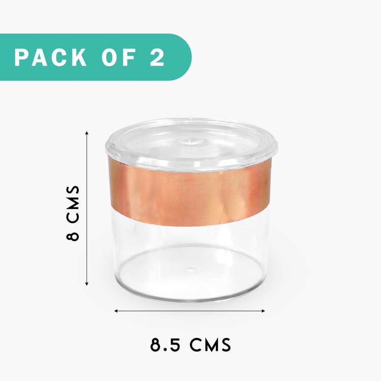 STEELO Candy Set of 2 PET Storage Containers - 500ml