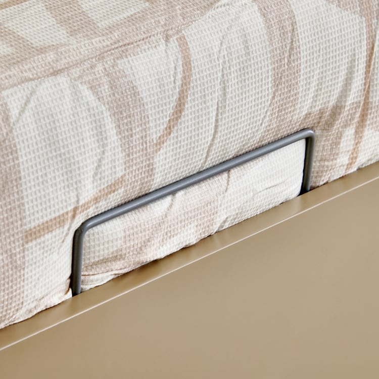 Clair De Lune King Bed with Hydraulic Storage - Brown