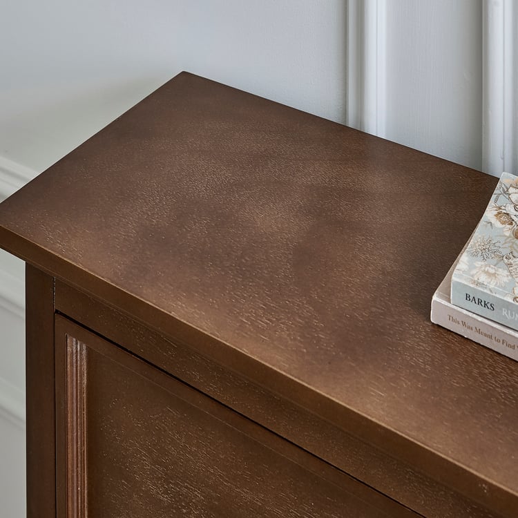 Estate 18 Pairs Shoe Cabinet - Walnut