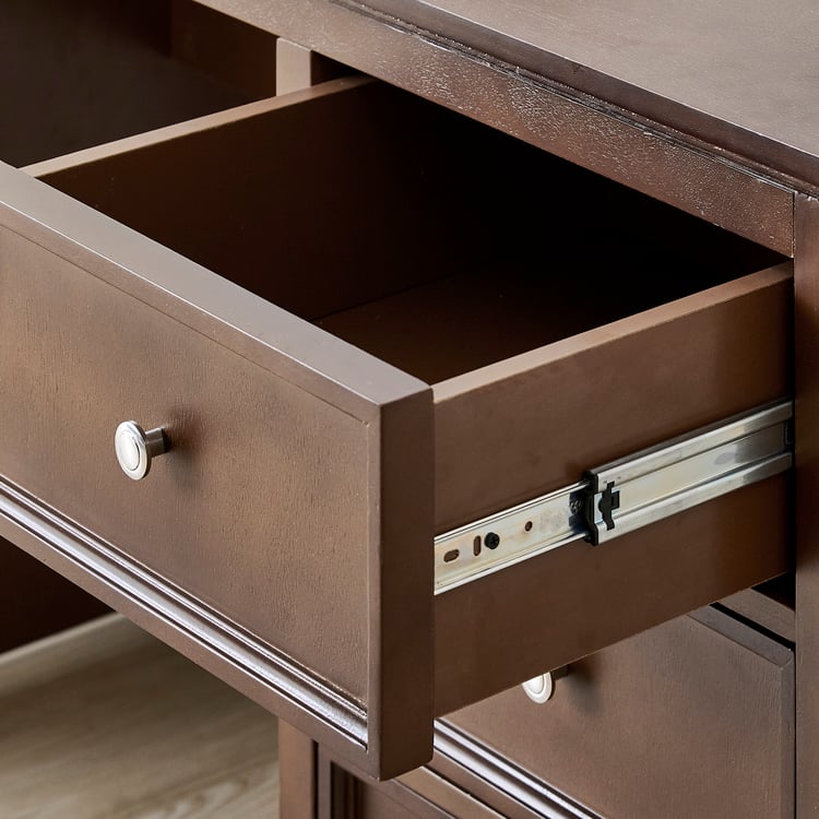 Estate Solid Wood Study Desk - Walnut