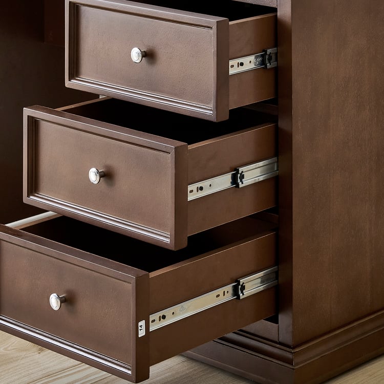 Estate Solid Wood Study Desk - Walnut