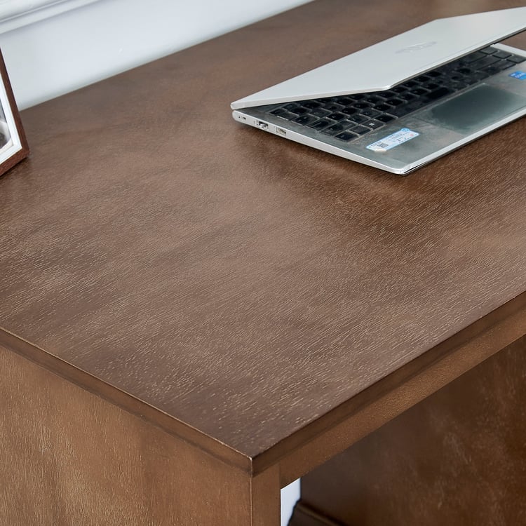 Estate Solid Wood Study Desk - Walnut