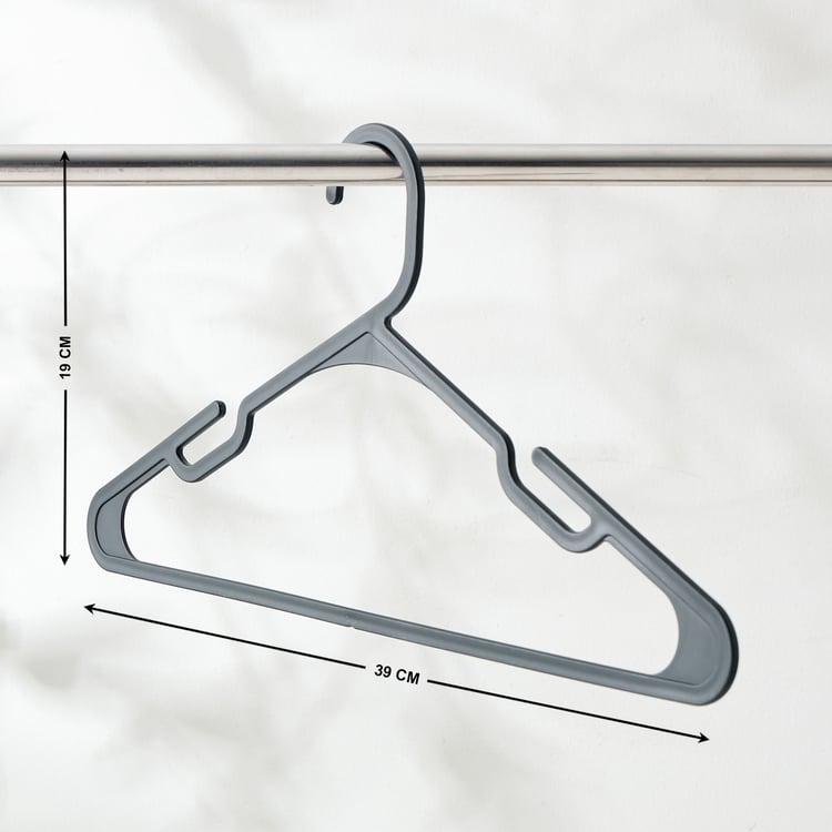 Nomad Riegel Arbek Set of 10 Polypropylene Clothes Hangers