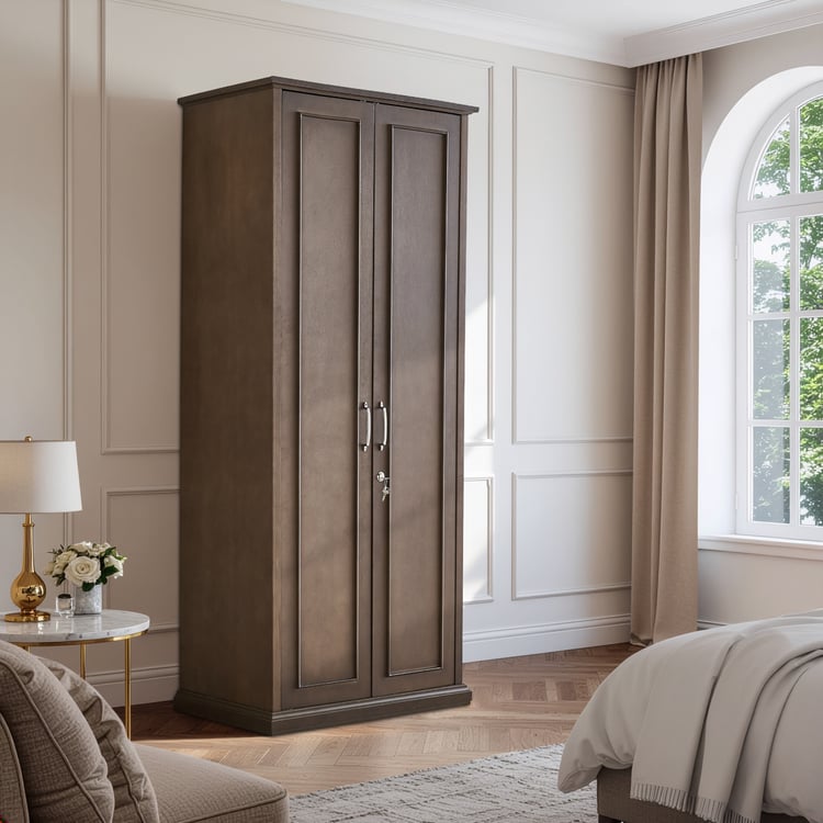 Estate 2-Door Wardrobe - Walnut