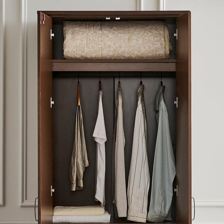 Estate 2-Door Wardrobe - Walnut