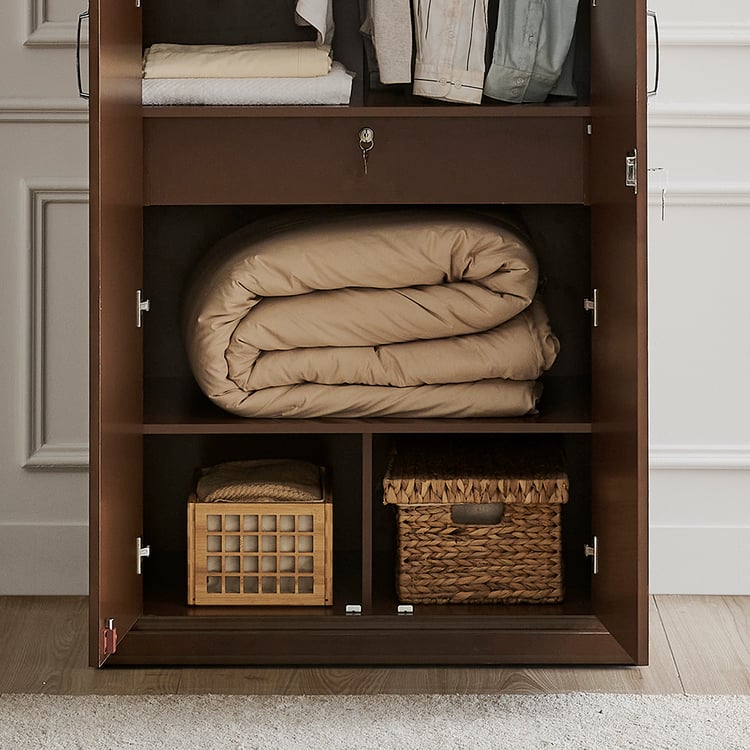 Estate 2-Door Wardrobe - Walnut