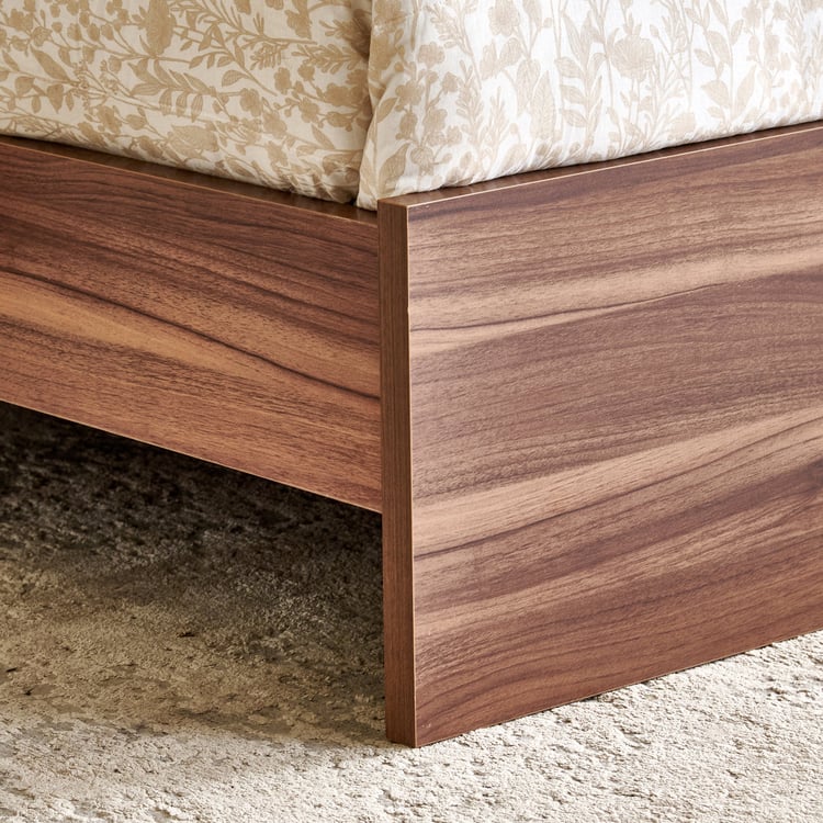 Shoji Akira Queen Bed - Brown