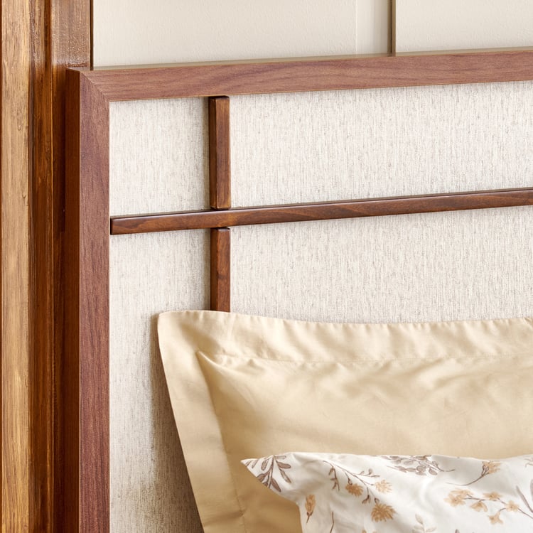 Shoji Akira Queen Bed - Brown