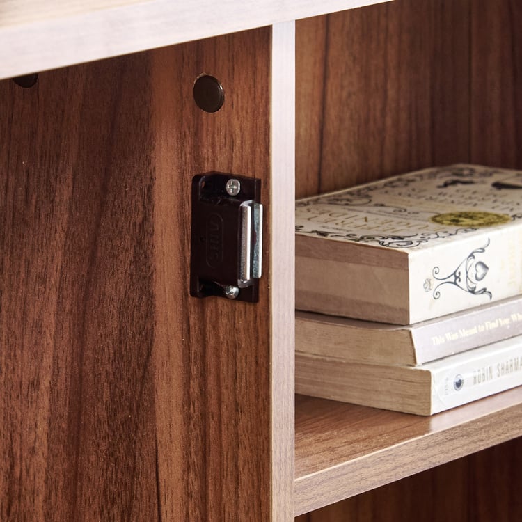 Shoji Zen Queen Bed - Brown