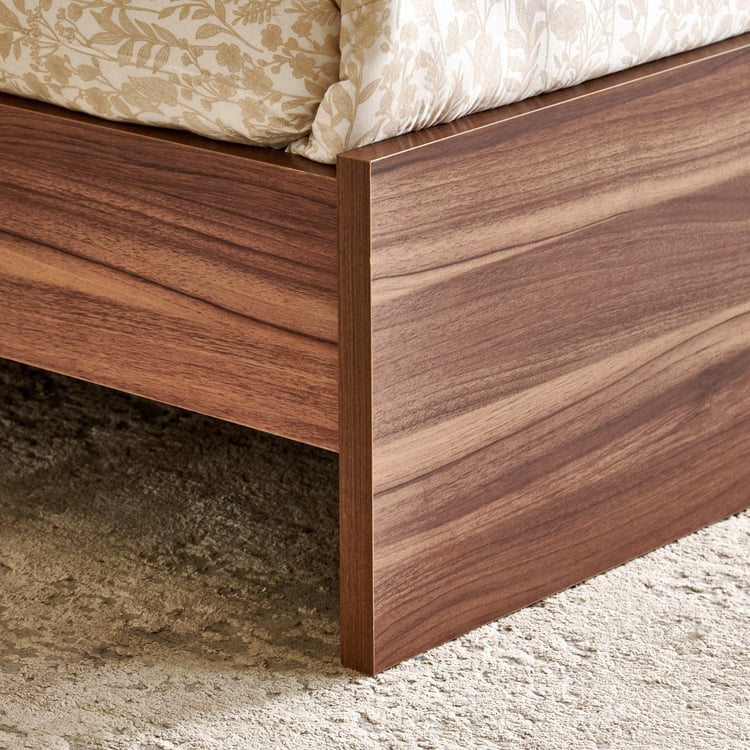 Shoji Koushi King Bed - Brown