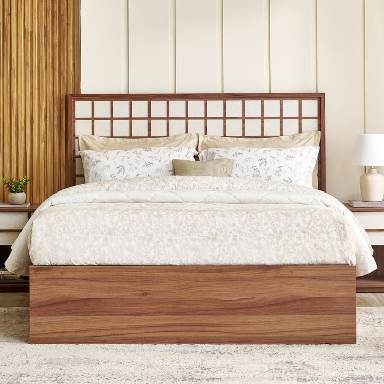 Shoji Koushi Queen Bed with Box Storage