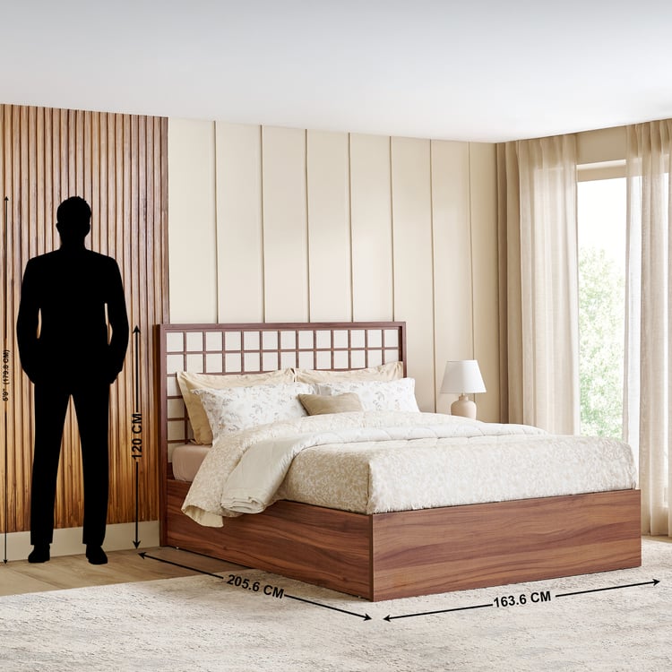 Shoji Koushi Queen Bed with Box Storage