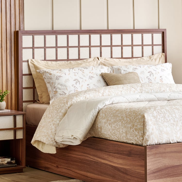 Shoji Koushi Queen Bed with Box Storage