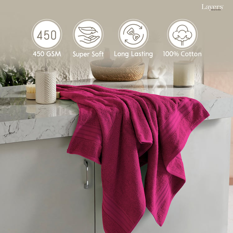 LAYERS Be Bold Cotton Bath Towel - 150x75cm