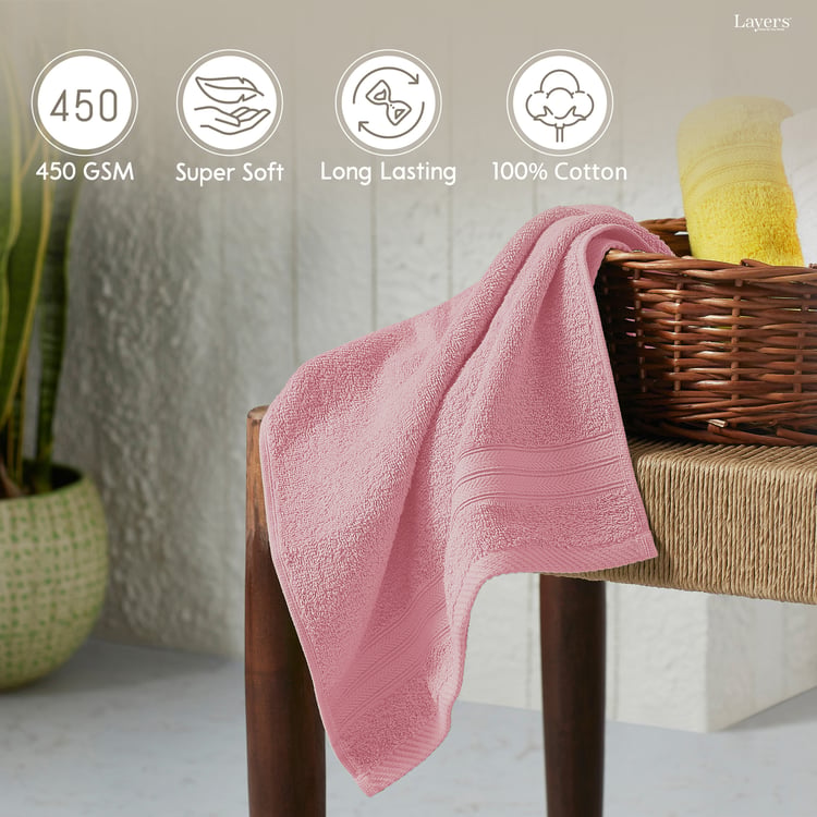 LAYERS Be Bold Set of 2 Cotton Hand Towel - 60x40cm