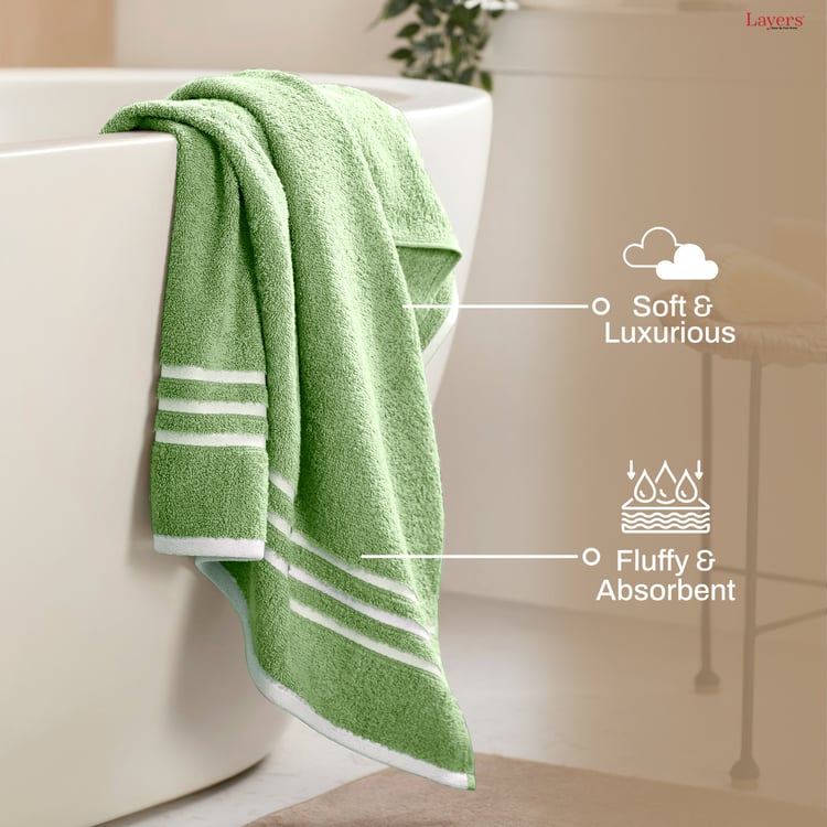 LAYERS Tuscany Cotton Striped Bath Towel - 150x75cm
