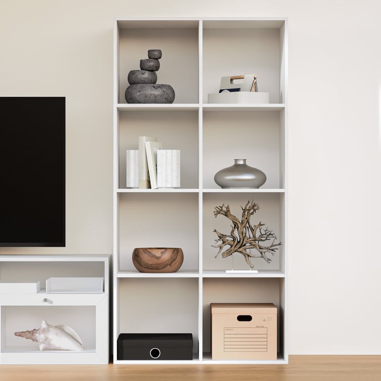 Soho Large TV Unit with Multipurpose Case - White