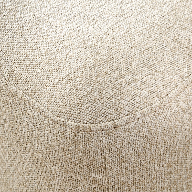 Lune Fabric Accent Chair - Beige