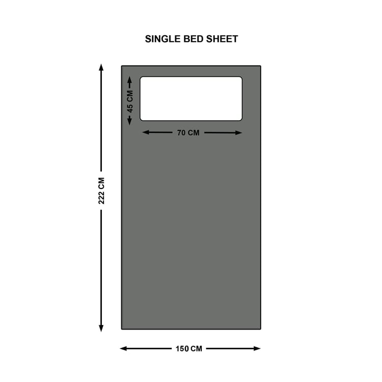 Spinel 2Pcs Single Bedsheet Set