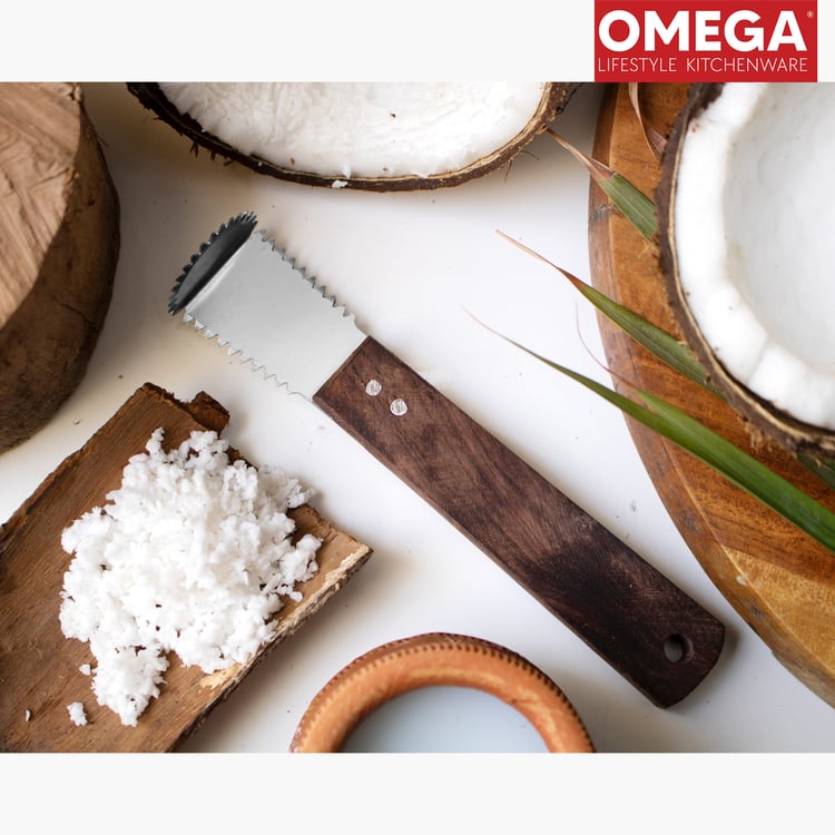 OMEGA Stainless Steel Coconut Scraper