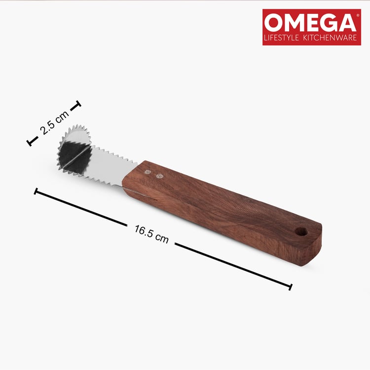 OMEGA Stainless Steel Coconut Scraper
