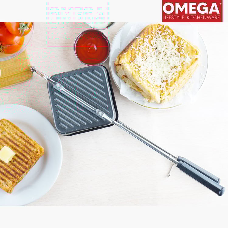 OMEGA Non-Stick Aluminium Grill Toaster