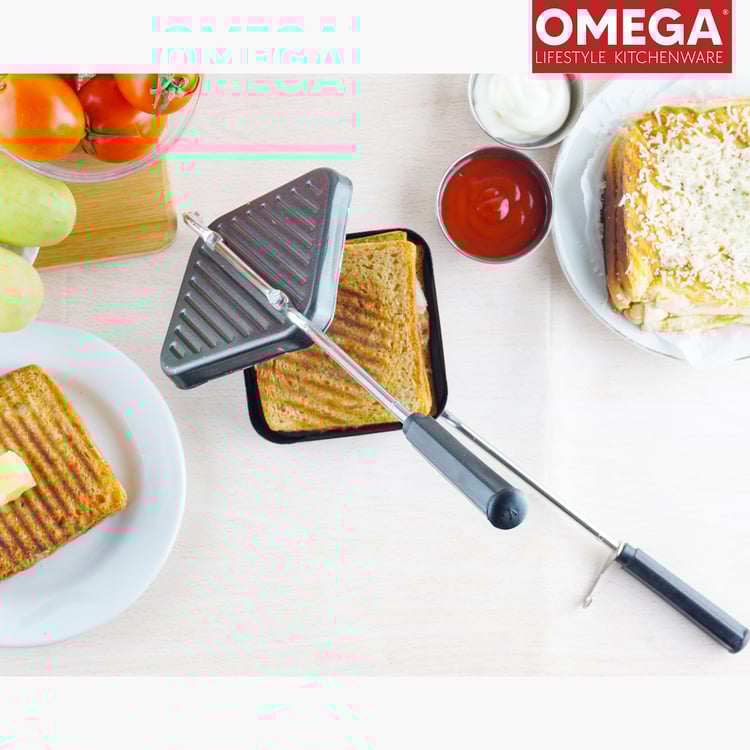 OMEGA Non-Stick Aluminium Grill Toaster
