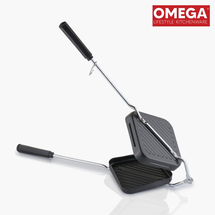 OMEGA Non-Stick Aluminium Grill Toaster