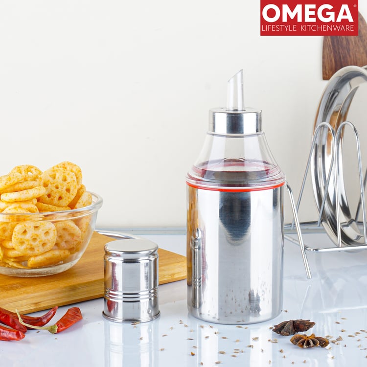OMEGA Stainless Steel Oil Dispenser - 750ml
