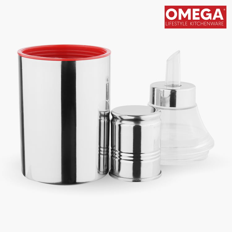OMEGA Stainless Steel Oil Dispenser - 750ml
